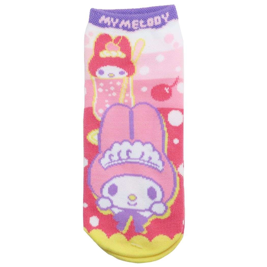 マイメロディ グッズ 女性用靴下 キャラクター レディースソックス ソーダ プレゼント 男の子 女の子 ギフト