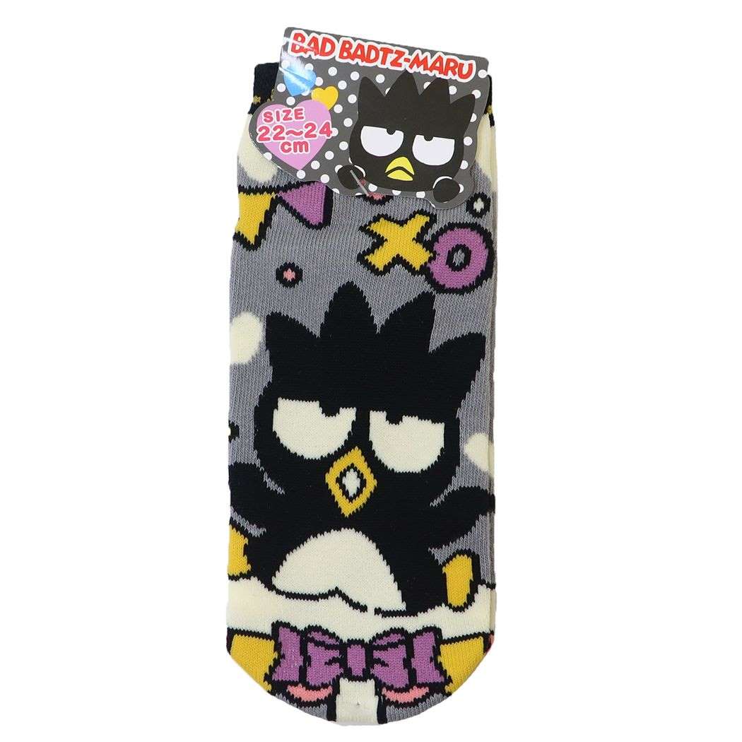 女性用靴下 バッドばつ丸 レディースソックス サンリオ レトロステージ ギフト