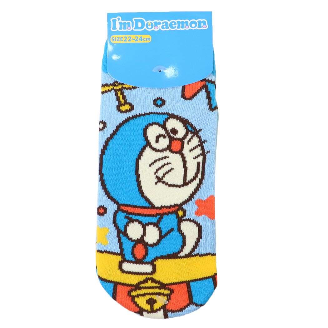 女性用靴下 ドラえもん レディースソックス 藤子F不二雄 レトロステージ ギフト