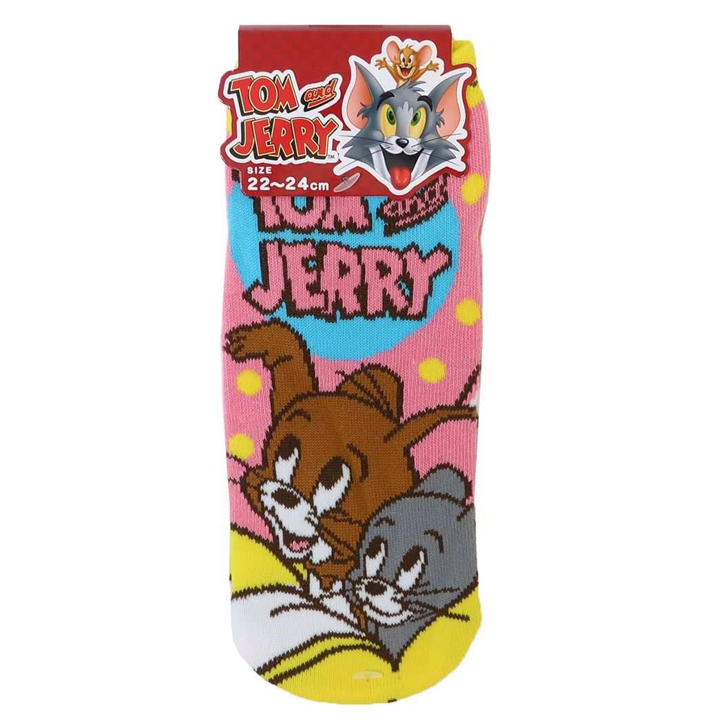 トム&ジェリー ソックス 靴下レディース タッフィーバナナ ワーナーブラザース キャラクター