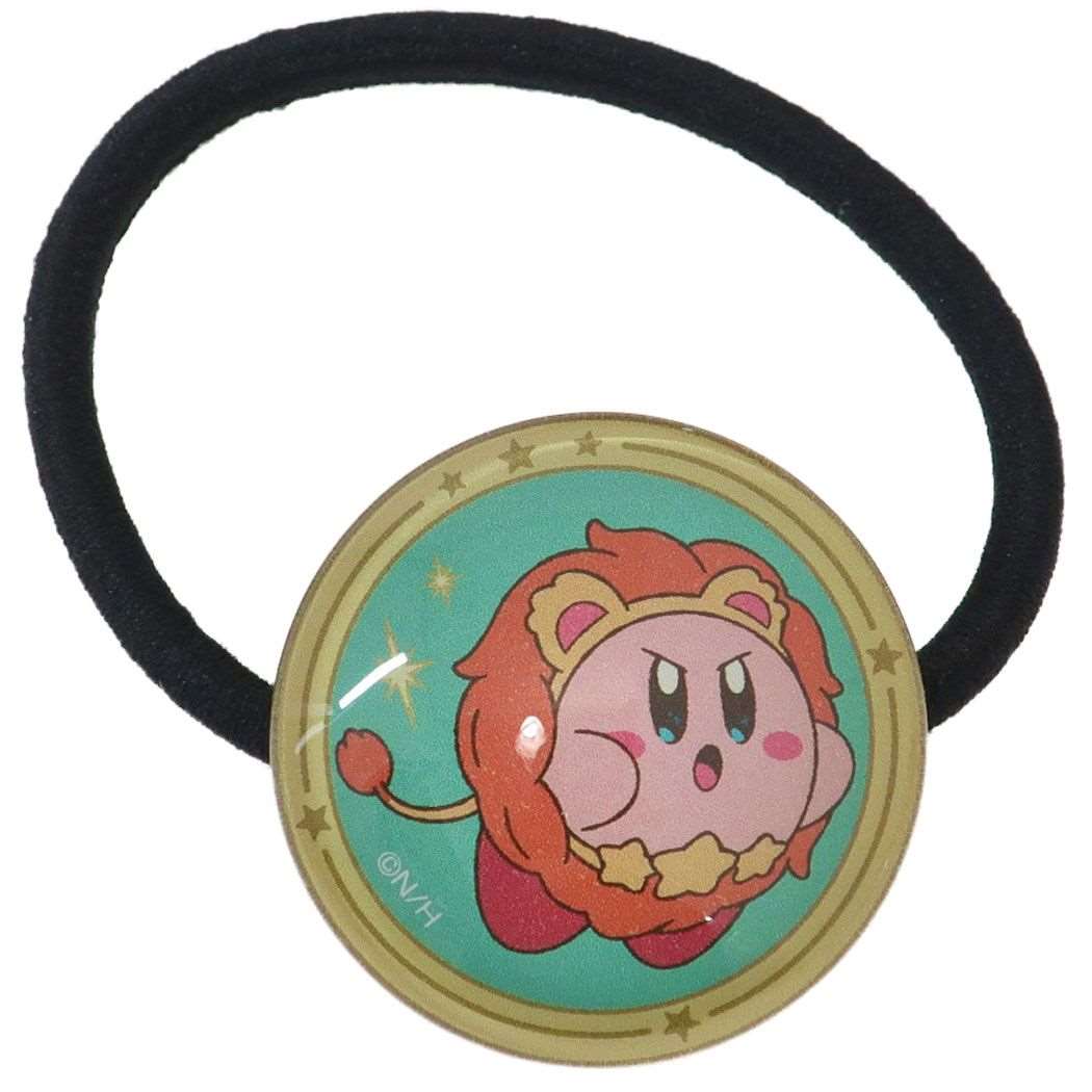 星のカービィ キャラクター ヘアアクセ ガラスヘアゴム KIRBY ホロスコープコレクション しし座 プレゼント 男の子 女の子 ギフ