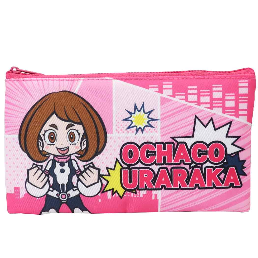 筆箱 僕のヒーローアカデミア フラット マルチケース 麗日お茶子 少年ジャンプ ケイカンパニー ペンポーチ プレゼント 男の子 女の子