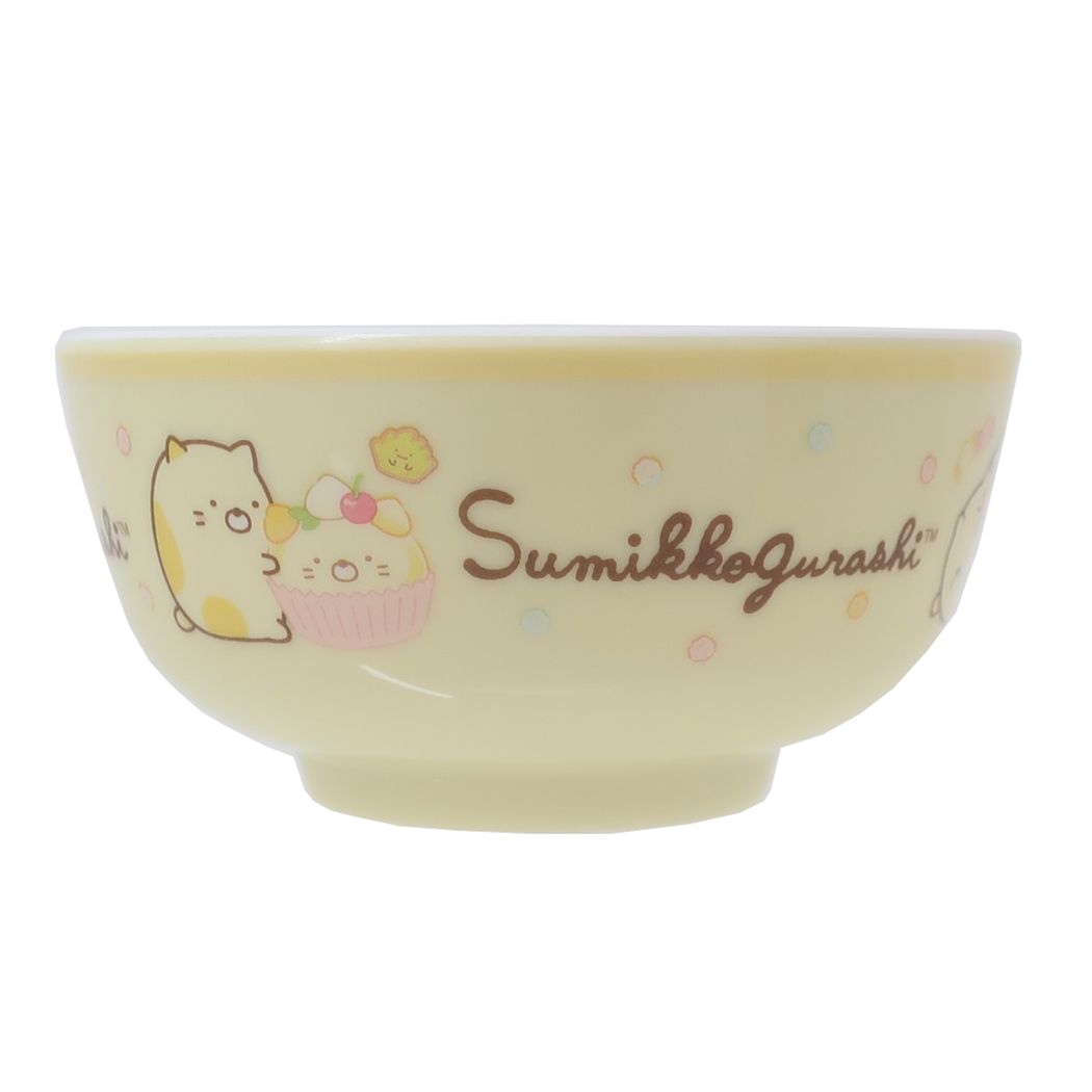 すみっコぐらし グッズ お茶碗 キャラクター メラミンボウルS ねこ