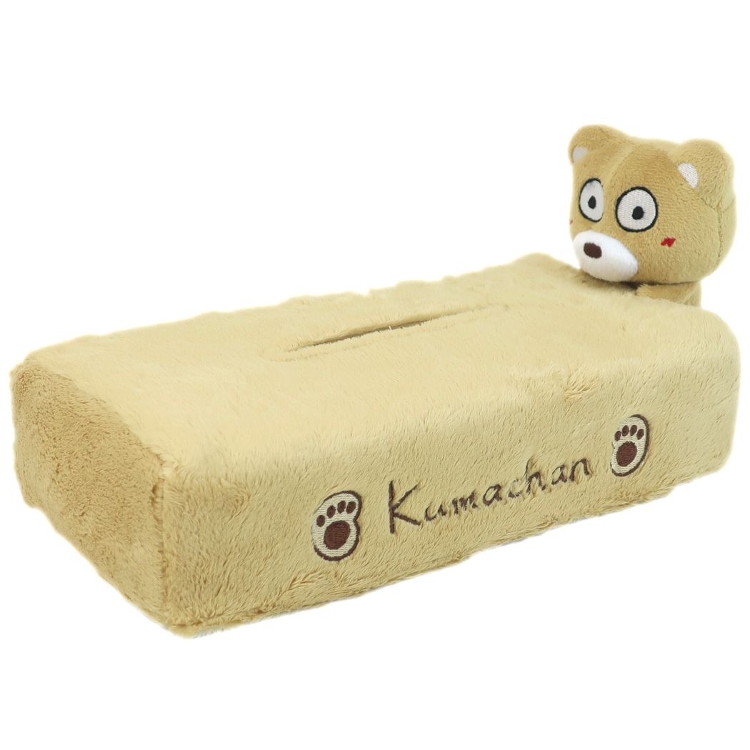 キキぷり マスコット付き ティッシュケース ボックスティッシュカバー くまちゃん LINEスタンプ キャラクター グッズ プレゼント