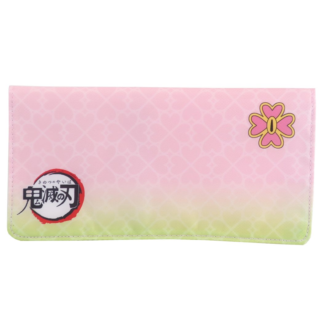 鬼滅の刃 甘露寺蜜璃 不織布マスク携帯ケース 抗菌 フラット マスクポーチ 少年ジャンプ アニメキャラクター グッズ プレゼント