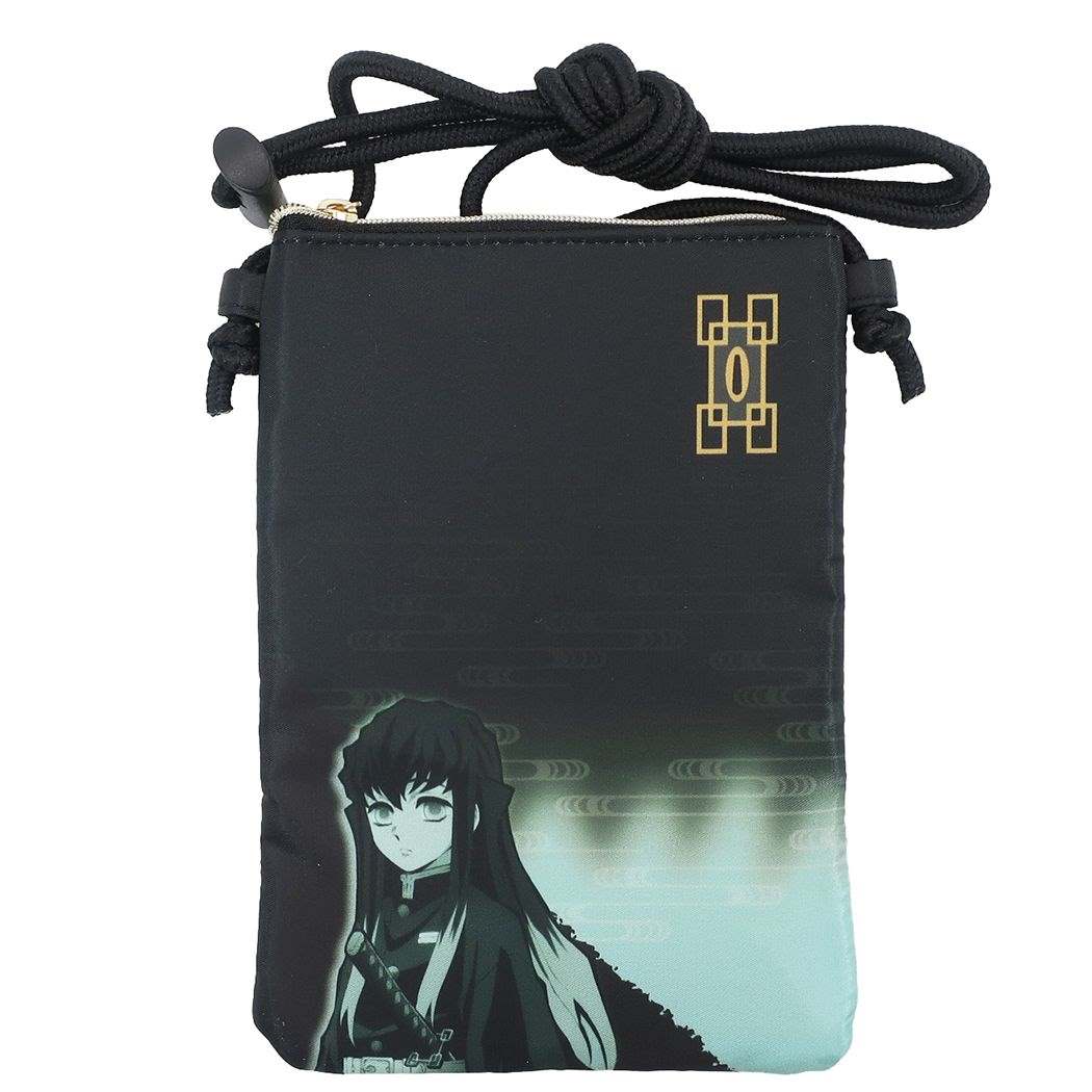 縦型 ショルダーバッグ 鬼滅の刃 時透無一郎 少年ジャンプ スマホポーチ プレゼント キッズ 子ども 小学生 アニメキャラクター