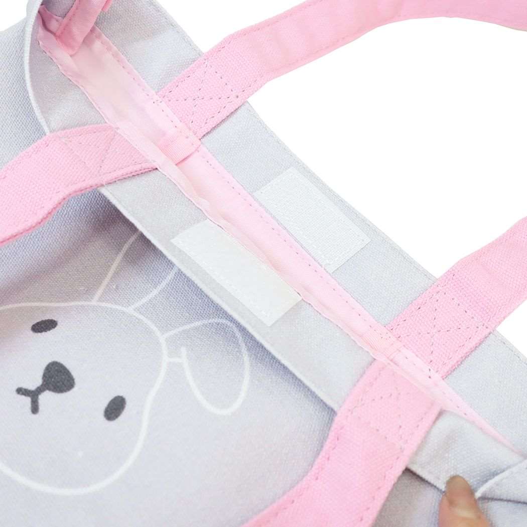 ラッピー ランチバッグ ミニトート グレー ケイカンパニー