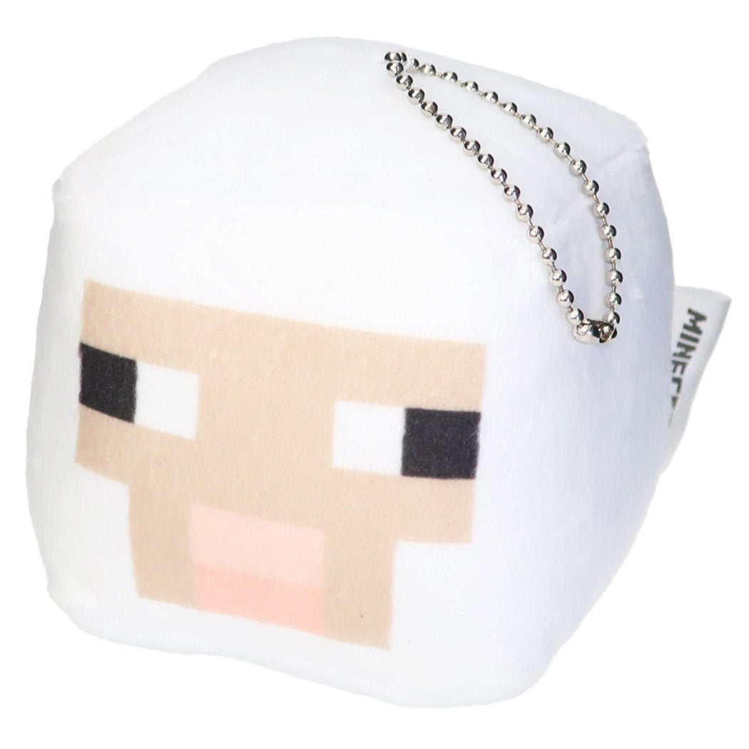 マインクラフト キューブ ボールチェーンマスコット Minecraft ミニ ぬいぐるみ ゲームキャラクター ヒツジ プレゼント 男の