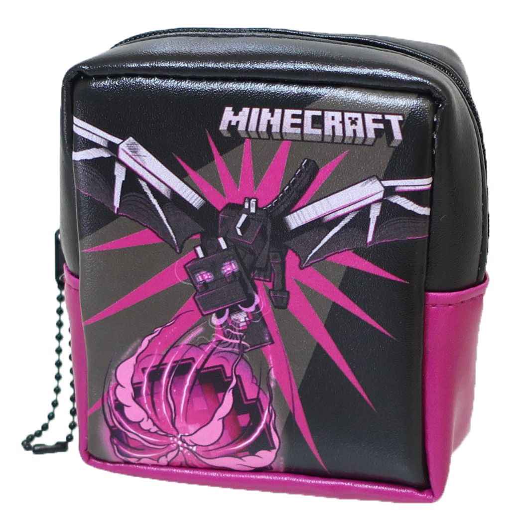 マインクラフト ミニポーチ 箱型ミニポーチ エンダードラゴン Minecraft ケイカンパニー