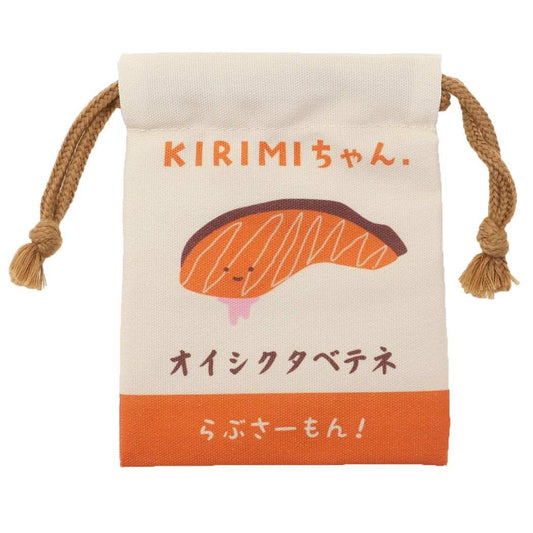 KIRIMIちゃん. ミニ巾着 きんちゃくポーチ サンリオ ミニ 巾着袋 キャラクター ファンシーレトロ