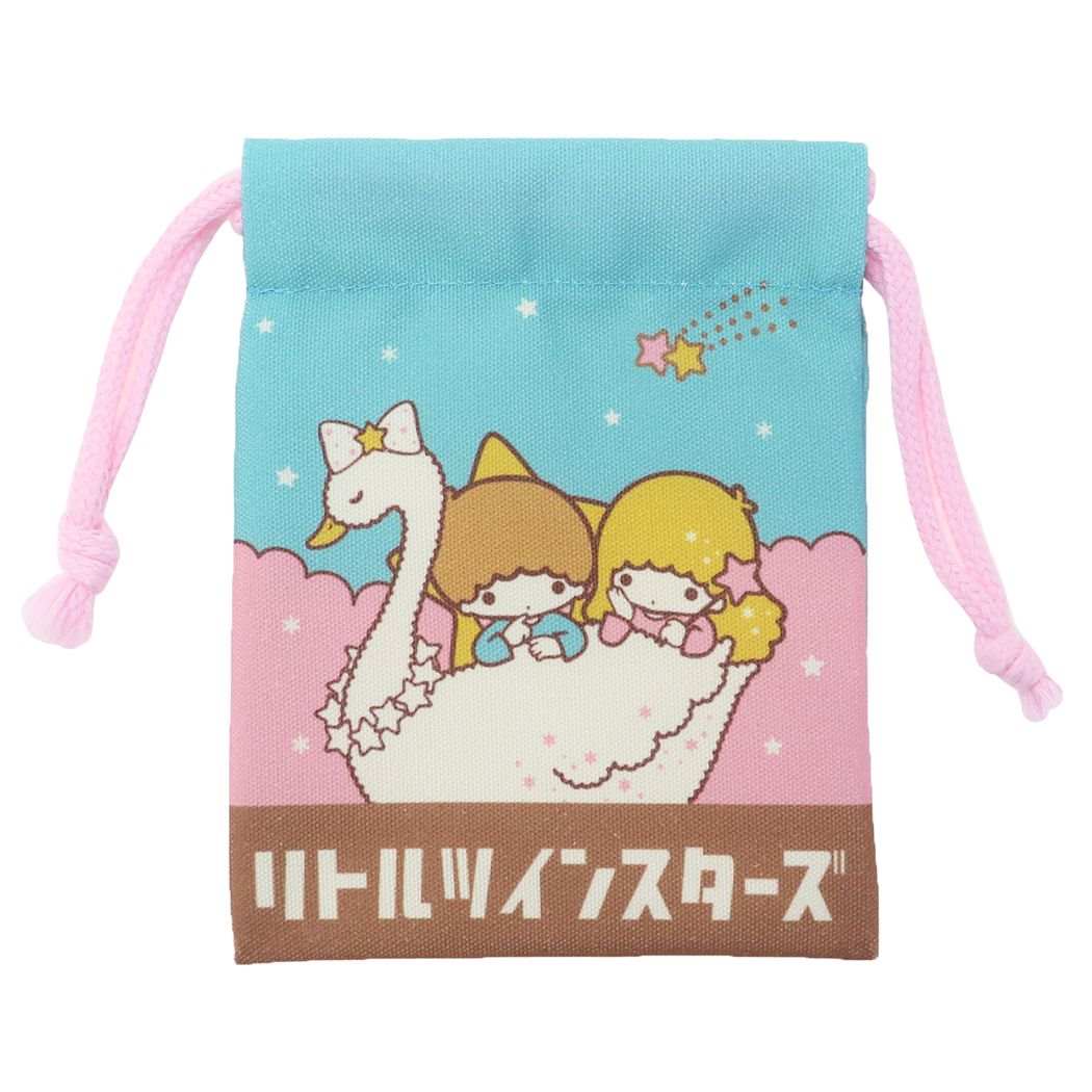 リトルツインスターズ キキ&ララ グッズ ミニ 巾着袋 キャラクター ミニ巾着 きんちゃくポーチ