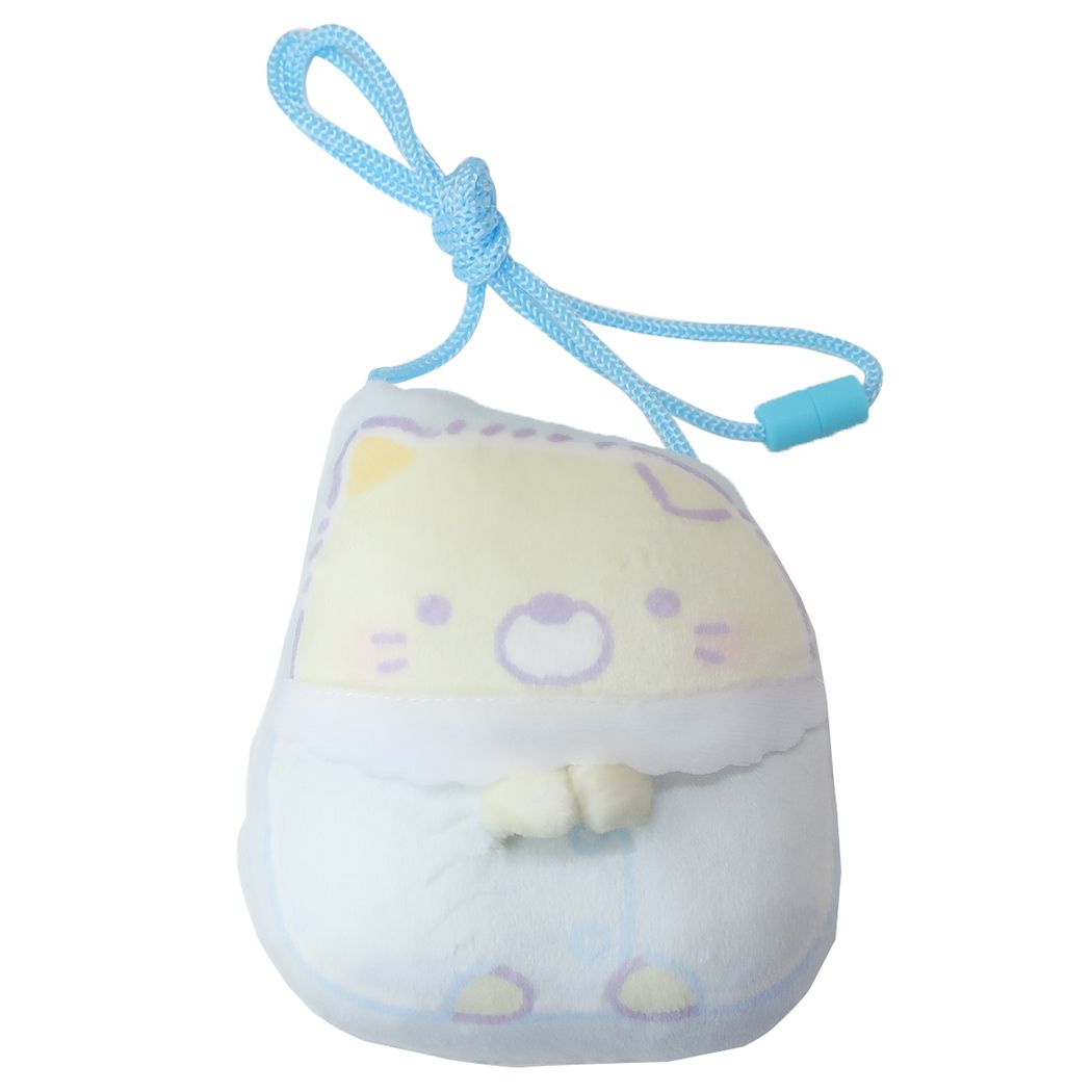 すみっコぐらし キャラクター ポシェット ぬいぐるみネックポーチ ねこ サンエックス