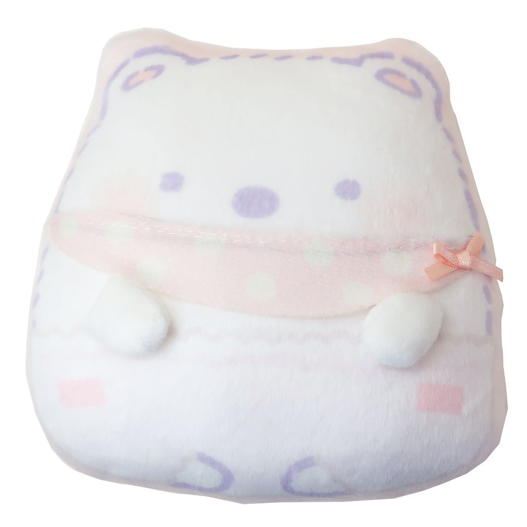 すみっコぐらし グッズ ミニポーチ キャラクター ぬいぐるみポーチ しろくま