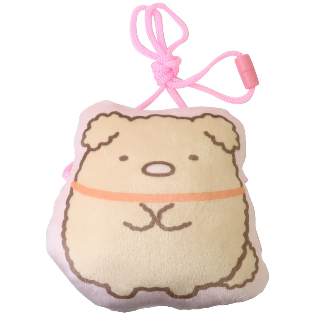 すみっコぐらし サンエックス キャラクター ポシェット ぬいぐるみネックポーチ とんかつ プレゼント 男の子 女の子 ギフト