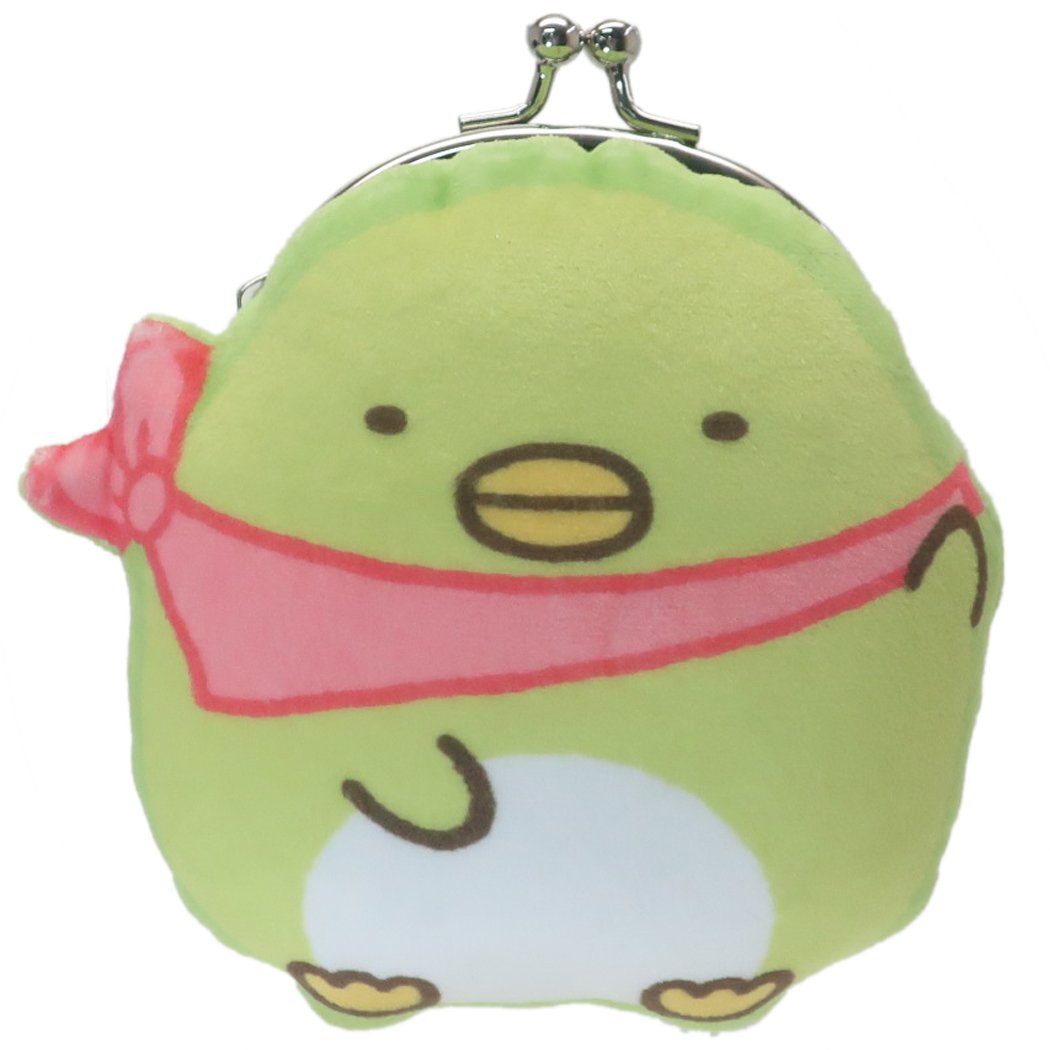 ミニポーチ すみっコぐらし がまぐち サンエックス ぺんぎん? キャンプ 小物れ入れ プレゼント コレクション雑貨 男の子