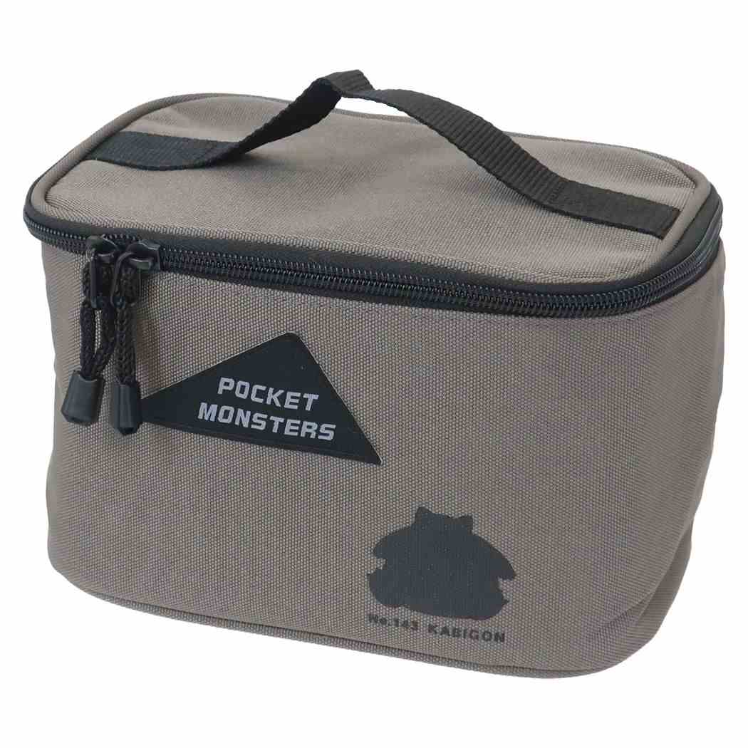ポケットモンスター ポケモン キャラクター 保冷バッグ マルチバニティ カーキ カビゴン