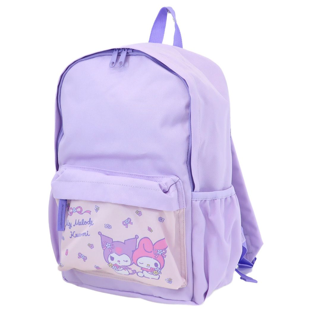 キッズリュック マイメロディ&クロミ リュック 子供用 パープル サンリオ マルヨシ