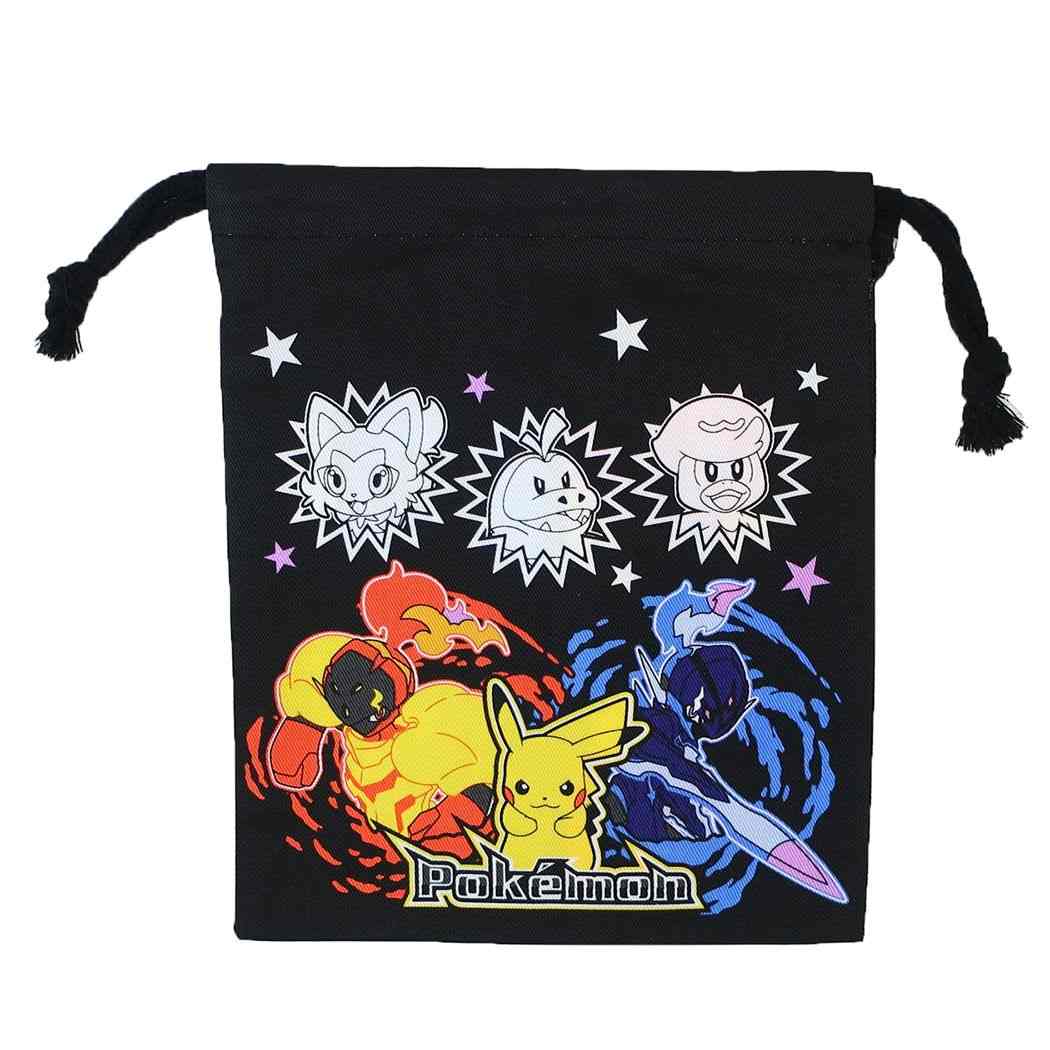 ポケットモンスター ポケモン キャラクター 巾着袋 キャラクター巾着 S クロ