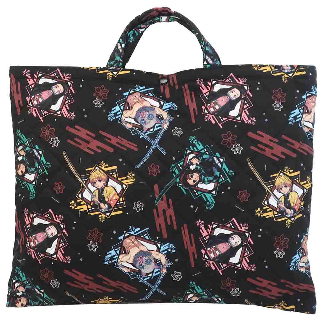 鬼滅の刃 グッズ ジュニア お稽古かばん アニメキャラクター ビッグ キルト レッスンバッグ 2021年 新入学 少年ジャンプ プ