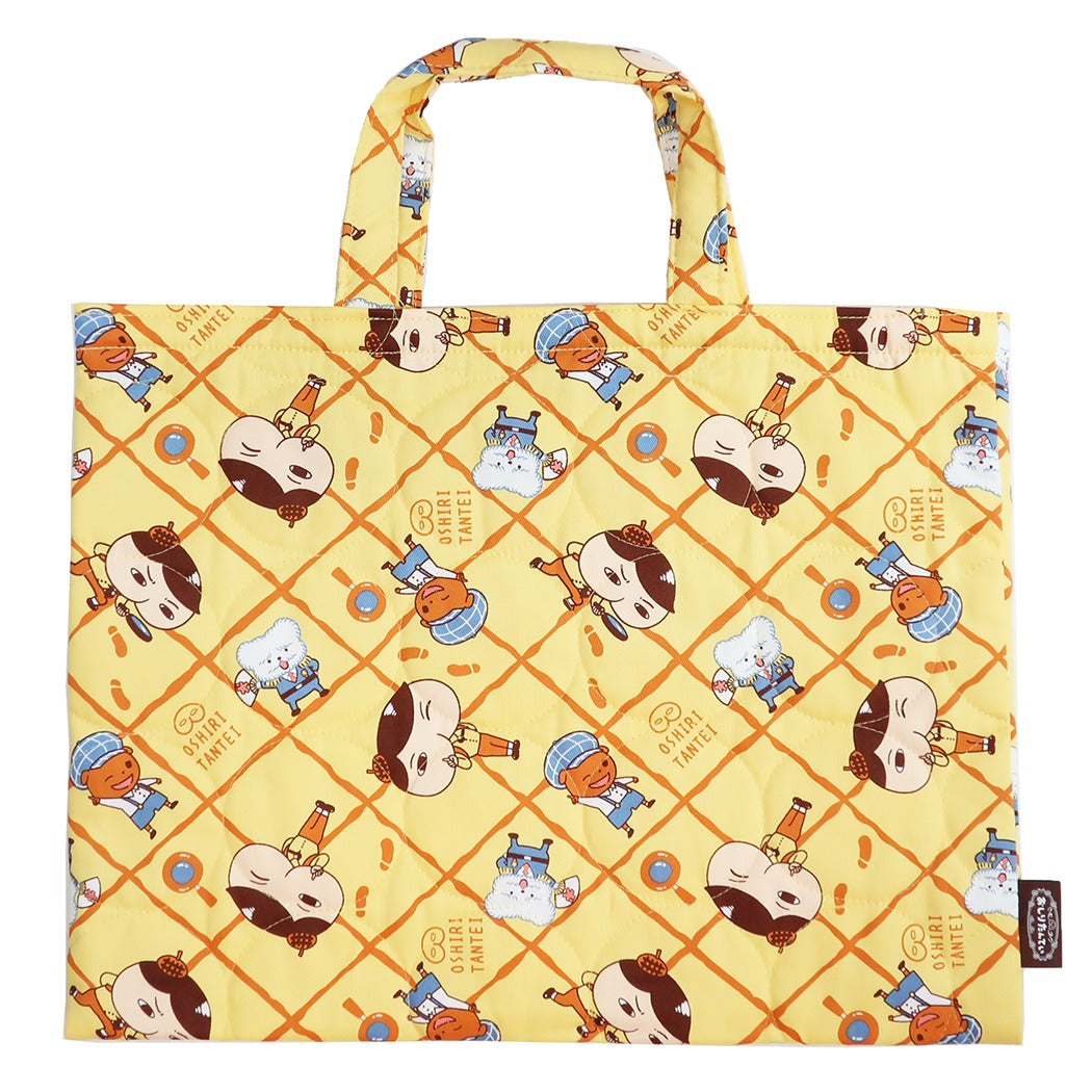 キルト レッスンバッグ おしりたんてい ジュニア お稽古かばん 2020年 新入学 新学期準備雑貨 プレゼント 男の子 女の子 ギフト