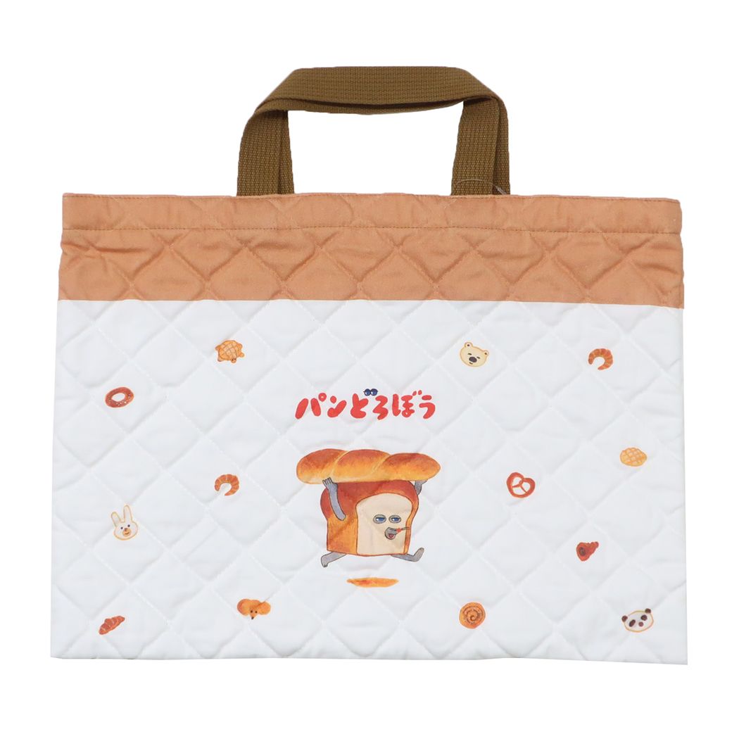 レッスンバッグ パンどろぼう キルトレッスンバッグ シロ マルヨシ