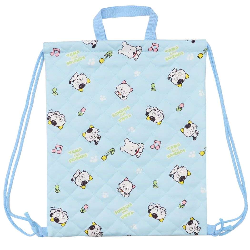 タマ&フレンズ グッズ キルトナップサック キャラクター 体操服かばん プレゼント 男の子 女の子 ギフト