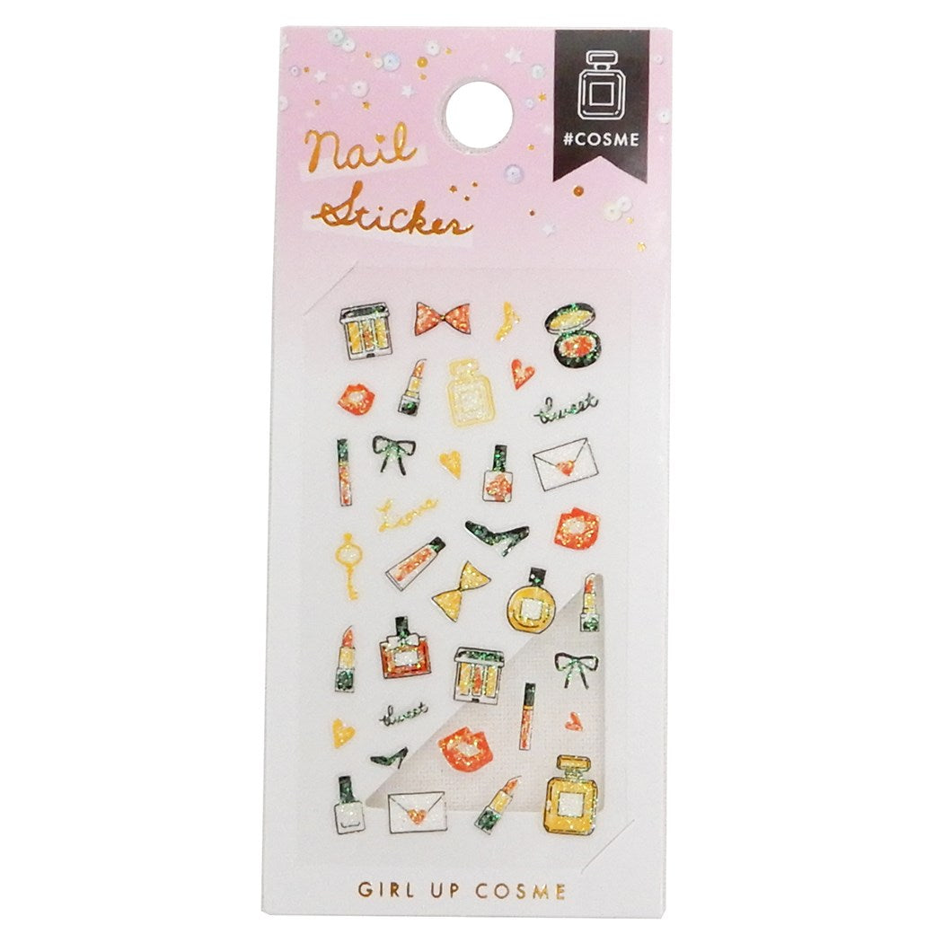 ネイルシール UV+ラメ COSME グッズ コスメ雑貨 おしゃれ カミオジャパン 化粧品 プレゼント 男の子 女の子 ギフト