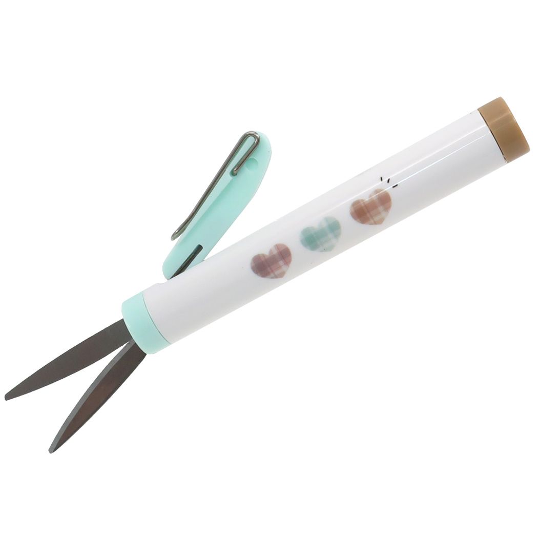 ハサミ スライド シザー モカハート カミオジャパン 筆箱 新入学 新学期準備文具 プレゼント 男の子 女の子 ギフト