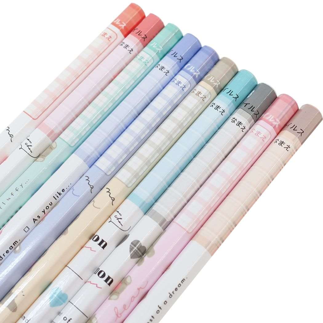 抗菌 かきかたえんぴつ 6B 鉛筆 MIGNON AMOUR 新入学 カミオジャパン 新学期準備文具 プレゼント 男の子 女の子 ギフ