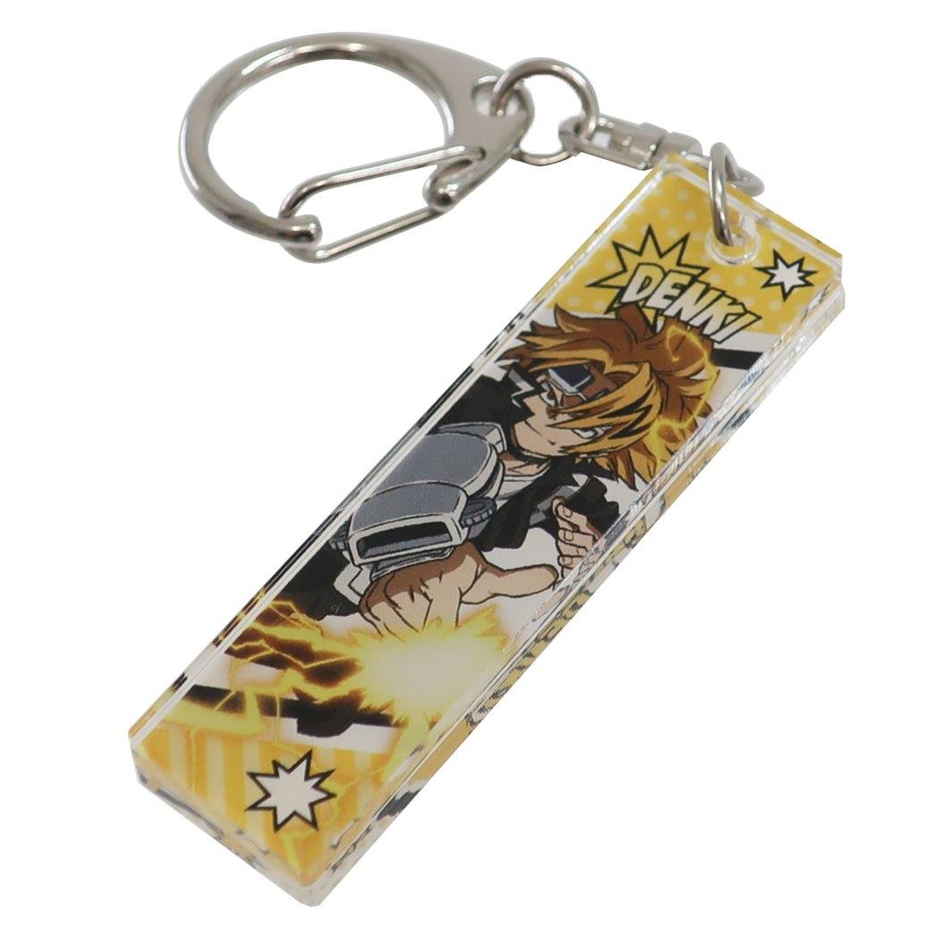 僕のヒーローアカデミア キーリング 少年ジャンプ アクリルスティックキーホルダー アニメキャラクター 上鳴電気 カミオジャパン プレゼント