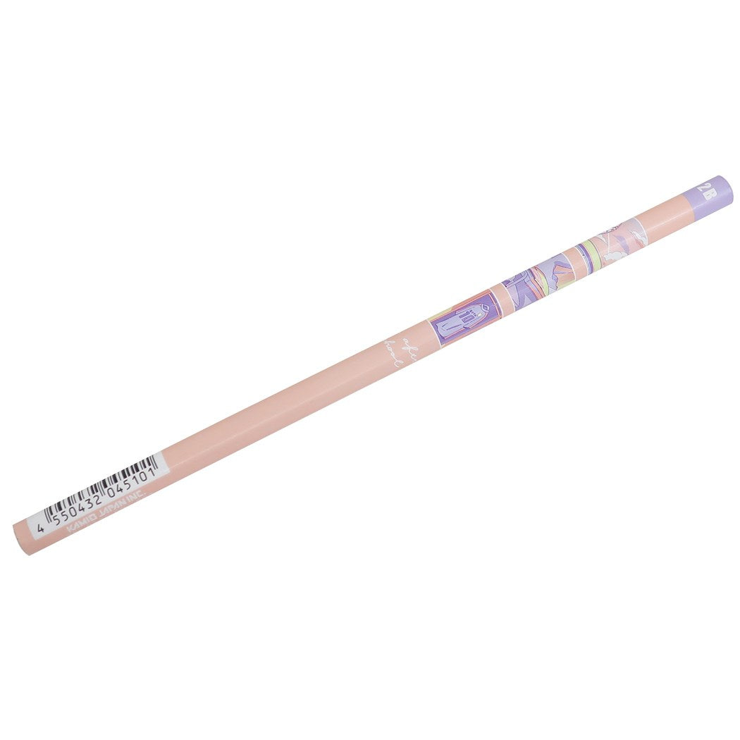 丸軸 えんぴつ 2B 鉛筆 ノスタルジックなセカイ STAY AFTER SCHOOL カミオジャパン 新学期準備文具 プレゼント 男