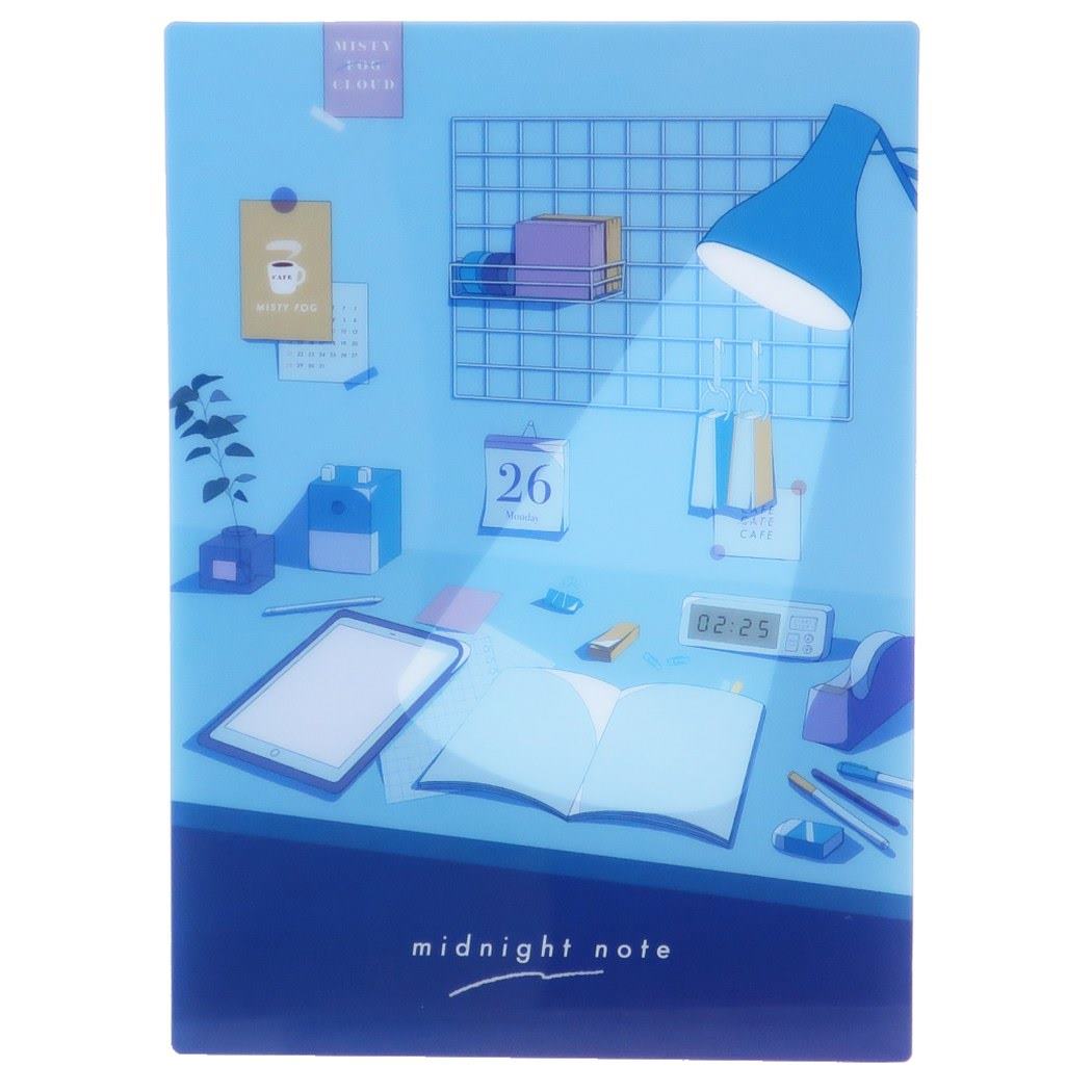 下敷き 小学生 中学生 高校生 デスクパッド ノスタルジックなセカイ MIDNIGHT NOTE プレゼント 男の子 女の子 ギフト