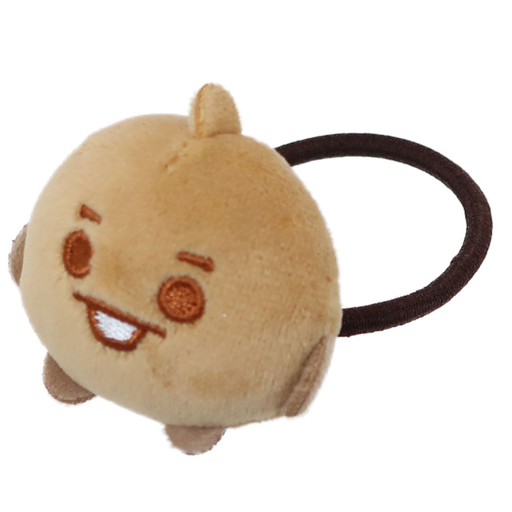 BT21 ヘアアクセ マスコットヘアゴム SHOOKY LINE FRIENDS カミオジャパン プレゼント 男の子 女の子 ギフト
