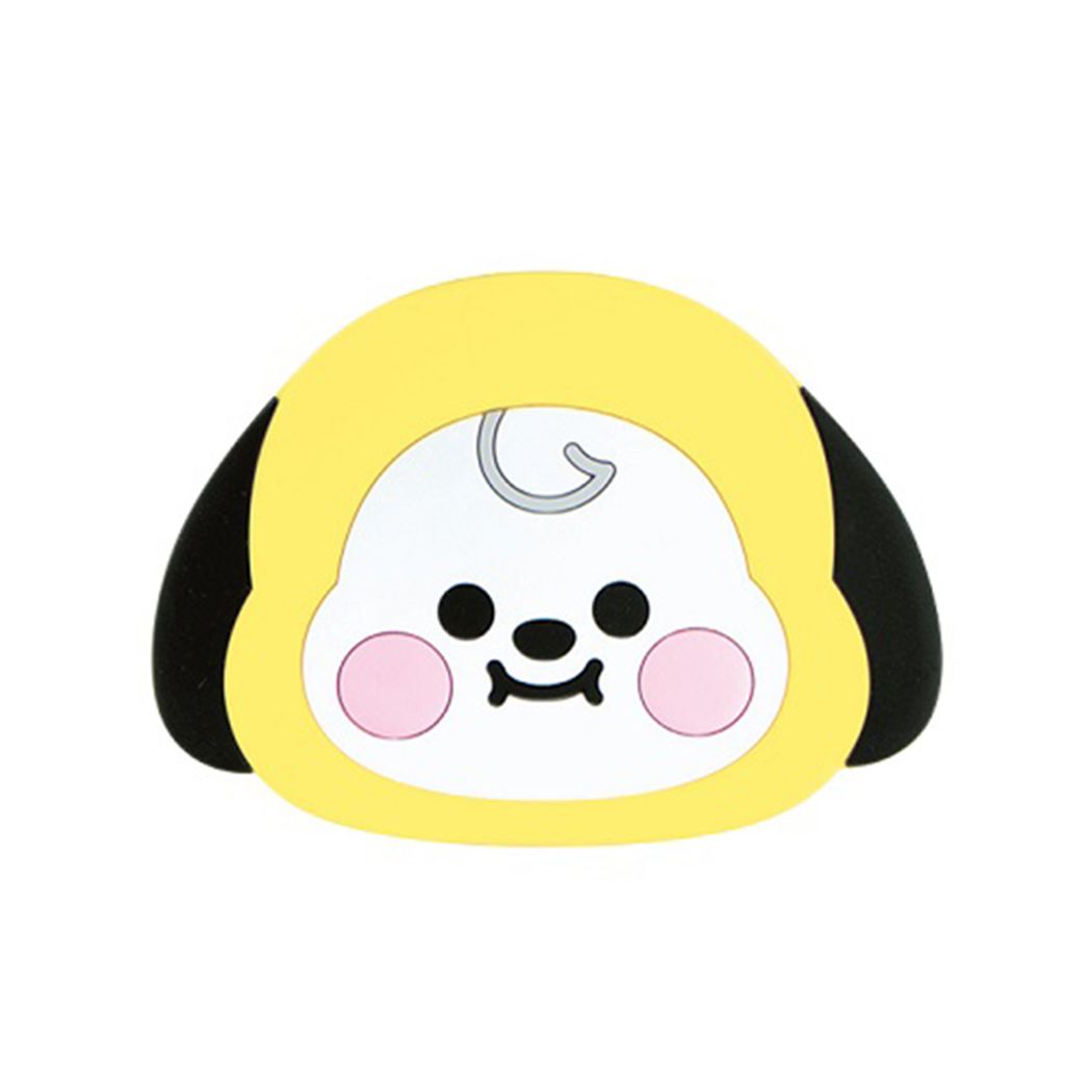 BT21 シリコンミラー LINE FRIENDS 手鏡 キャラクター CHIMMY プレゼント 男の子 女の子 ギフト