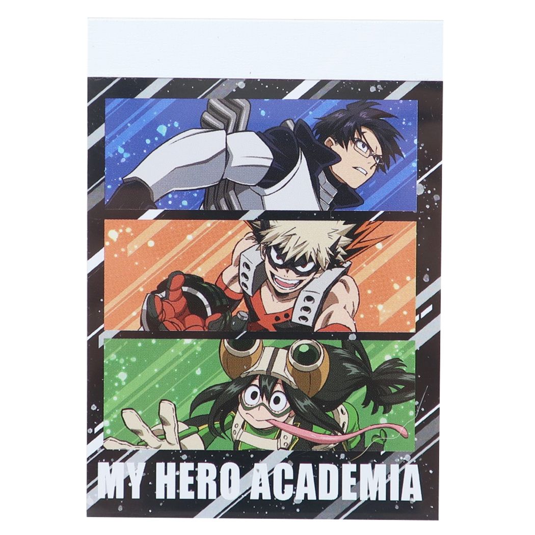 僕のヒーローアカデミア ミニミニメモ 少年ジャンプ メモ帳 アニメキャラクター 集合B プレゼント 男の子 女の子 ギフト