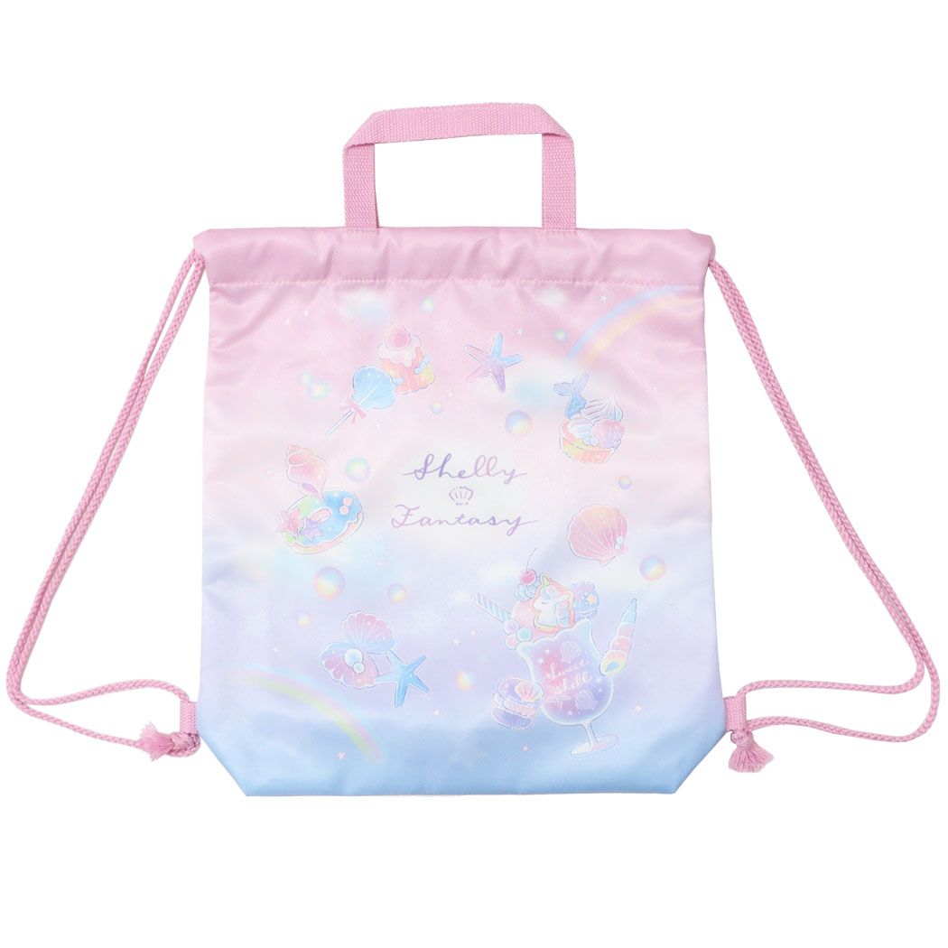 ナップサック 体操服バッグ SHELLY FANTASY 新入学 プレゼント 男の子 女の子 ギフト