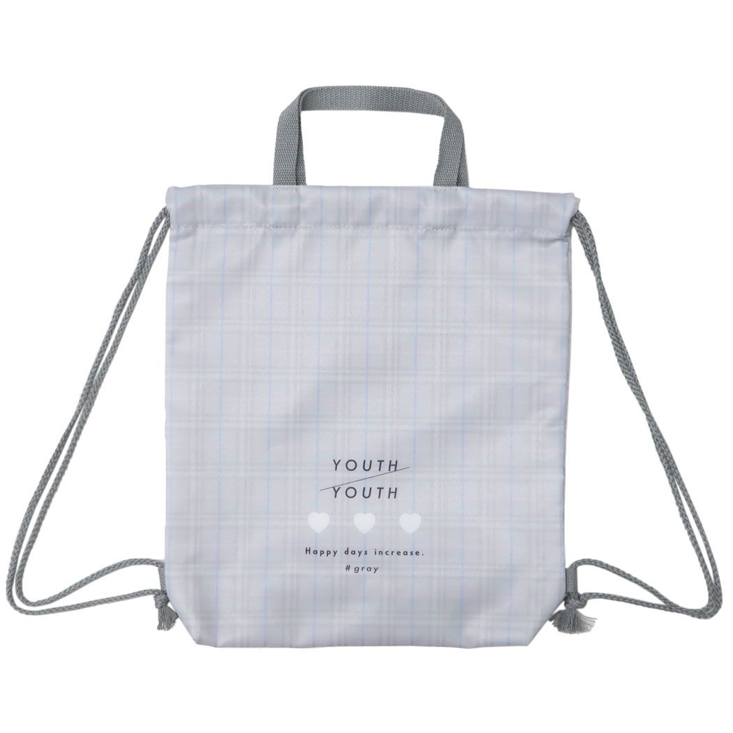 ナップサック 体操服バッグ YOUTH YOUTH 新入学 カミオジャパン プレゼント 男の子 女の子 ギフト