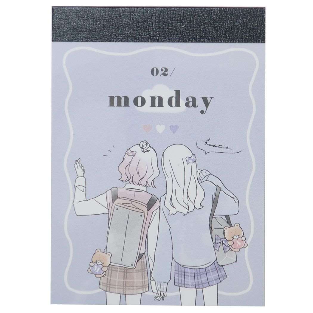 メモ帳 LIKEオルチャン ミニミニメモ 制服 新入学 カミオジャパン プレゼント 男の子 女の子 ギフト