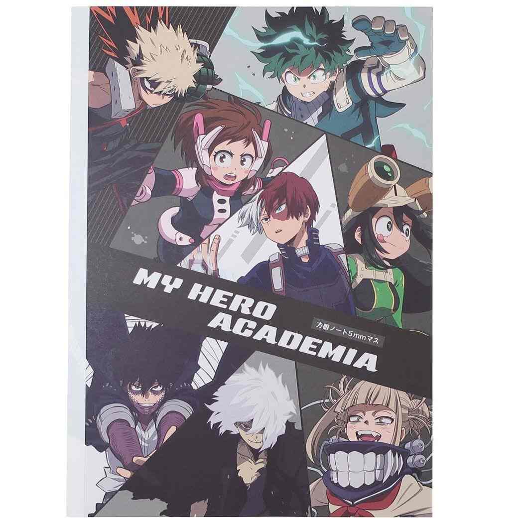 僕のヒーローアカデミア B5学習ノート 方眼ノート ブラック 新入学 少年ジャンプ プレゼント 男の子 女の子 ギフト