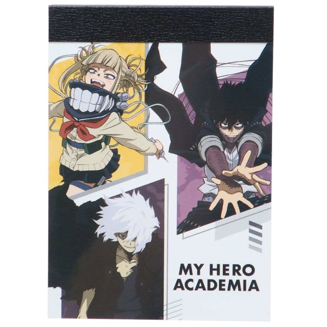 僕のヒーローアカデミア ミニミニメモ メモ帳 ヴィラン 新入学 少年ジャンプ プレゼント 男の子 女の子 ギフト