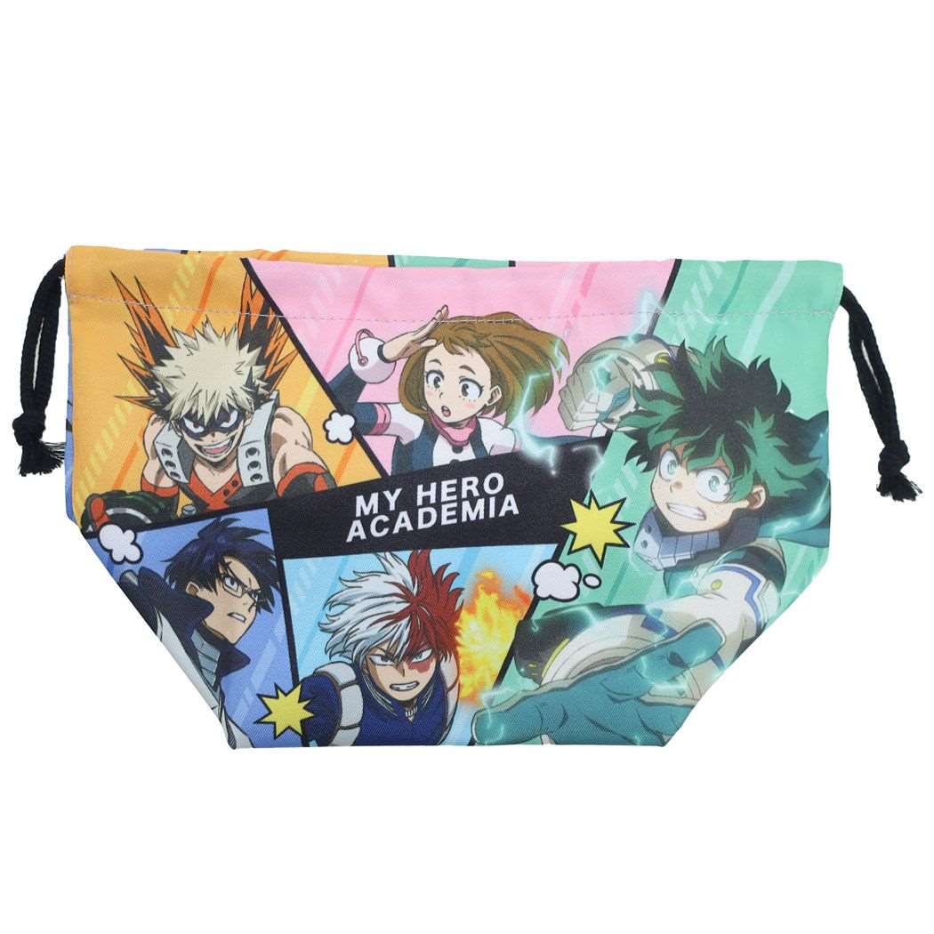 僕のヒーローアカデミア アニメキャラクター ランチ巾着 ランチ巾着 お弁当きんちゃくポーチ 少年ジャンプ