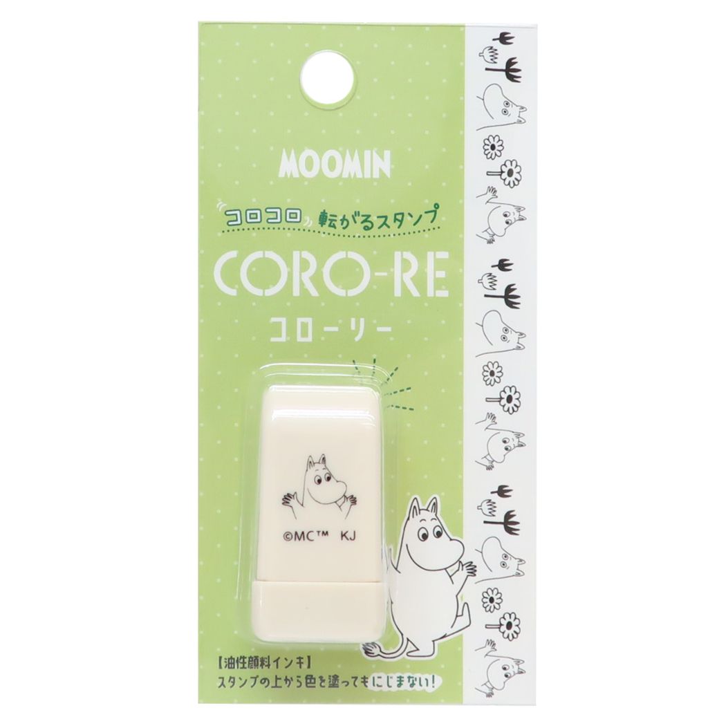 ムーミン はんこ CORO-RE コローリー 転がるスタンプ 北欧 カミオジャパン