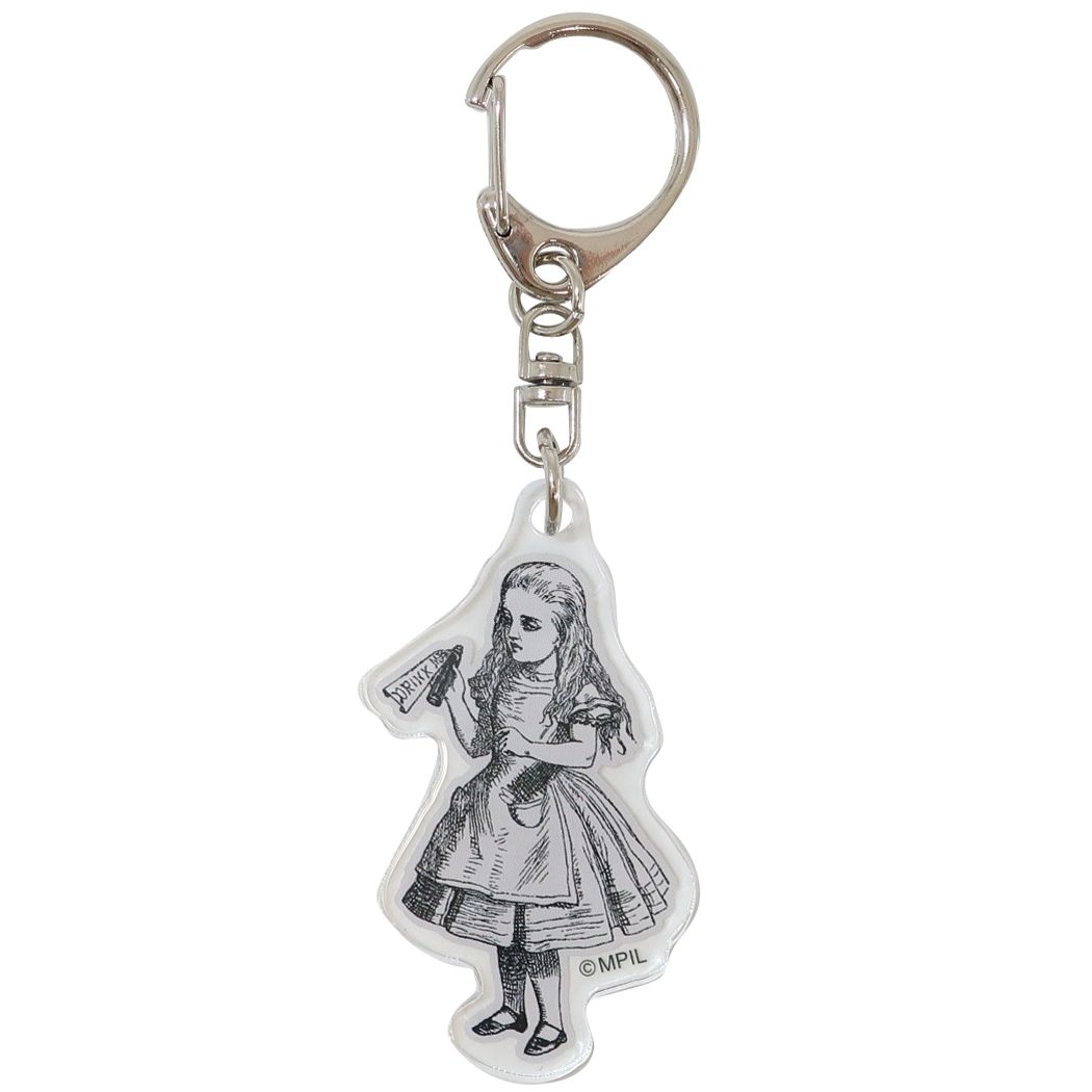 マクミランアリス キャラクター キーリング アクリルキーホルダー アリス THE MACMILLAN ALICE