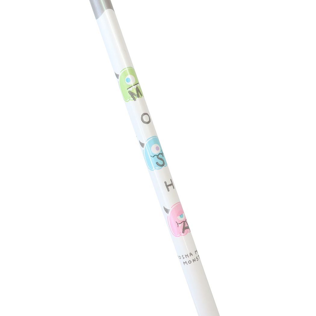 鉛筆 モシャモシャモンスター 丸軸えんぴつ2B 3匹 新入学 カミオジャパン