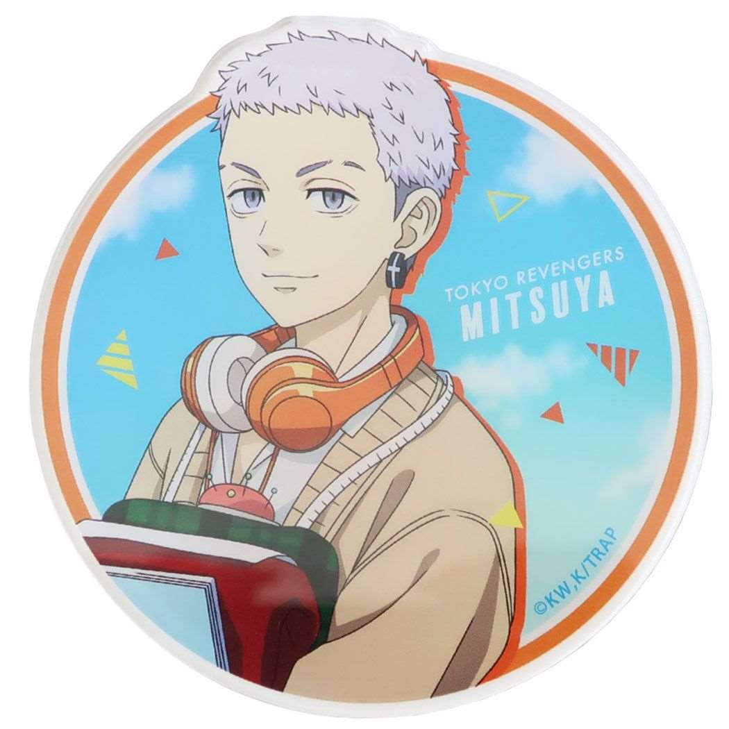 東京リベンジャーズ 少年マガジン アニメキャラクター テーブルウェア アクリルコースター MUSIC 三ツ谷隆