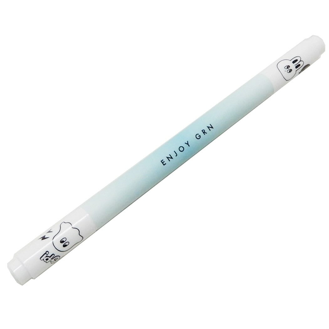 カラーペン トレンドMIX ツインペン ENJOY GRN グリーン 新入学 新学期準備 カミオジャパン 筆記用具 プレゼント 男の子