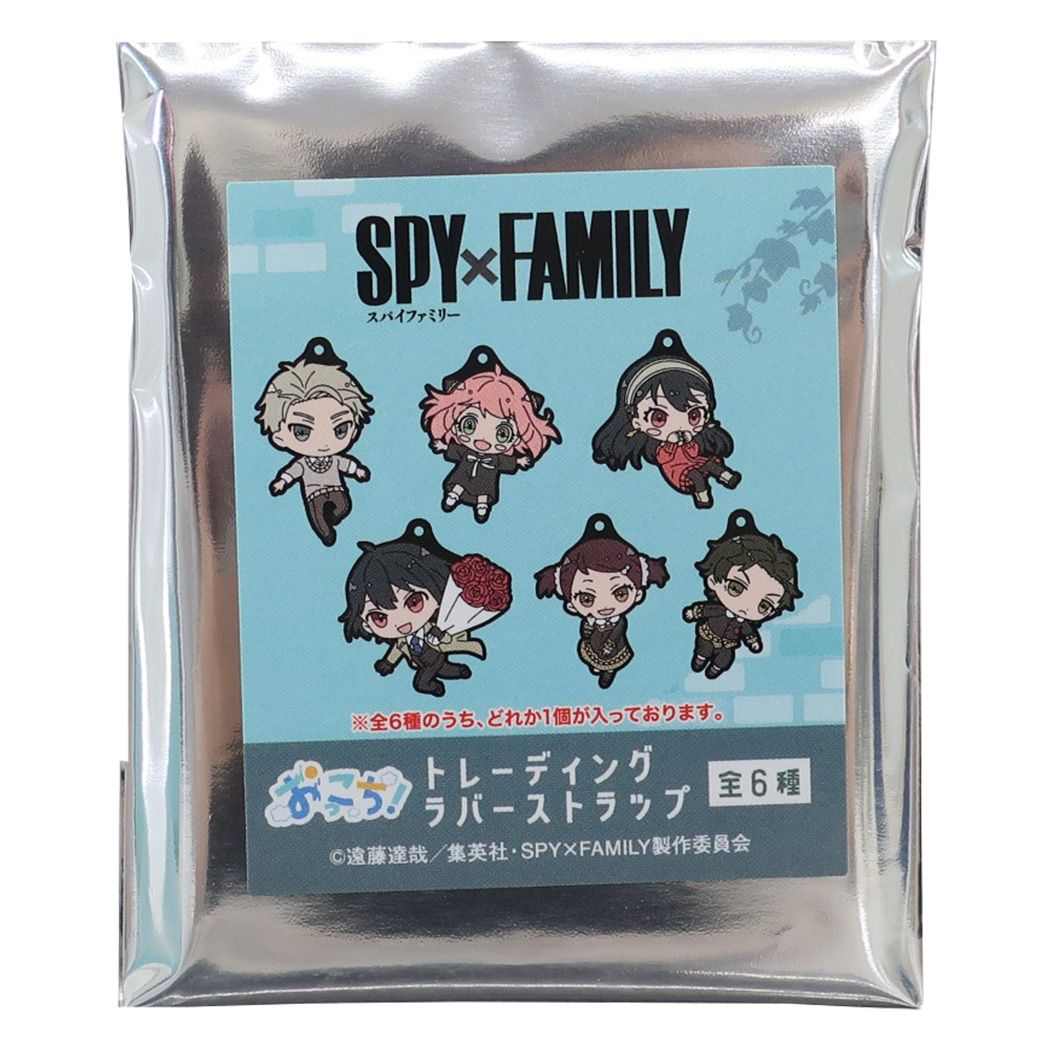 スパイファミリー SPY FAMILY グッズ キーホルダー アニメキャラクター トレーディングラバーストラップ 全6種 6個入セット おっこち