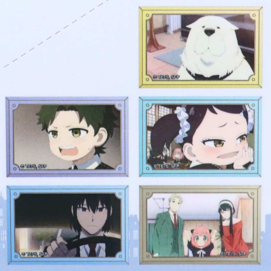 スパイファミリー 少年ジャンプ アニメキャラクター 缶バッジ セット トレーディングスクエアカンバッジ 全12種 12個入BOX VOL.5