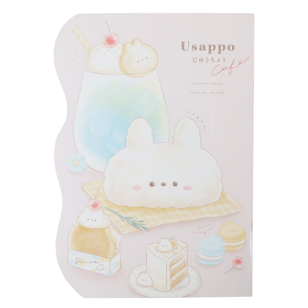 B5白無地ノート モクモク自由帳 USAPPO CAFE 新入学 カミオジャパン