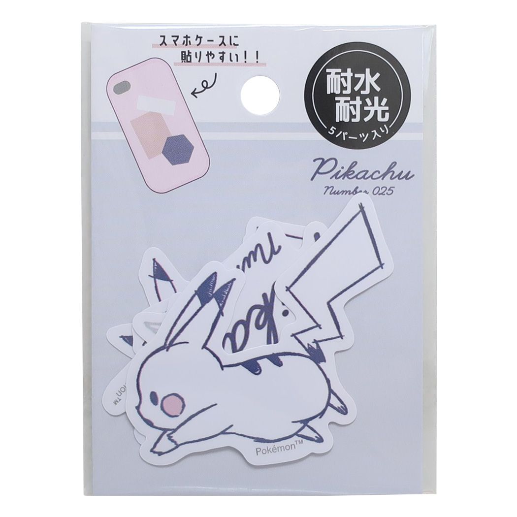 ポケットモンスター キャラクター フレークシール ミニデココラージュシール FLOWER ポケモン